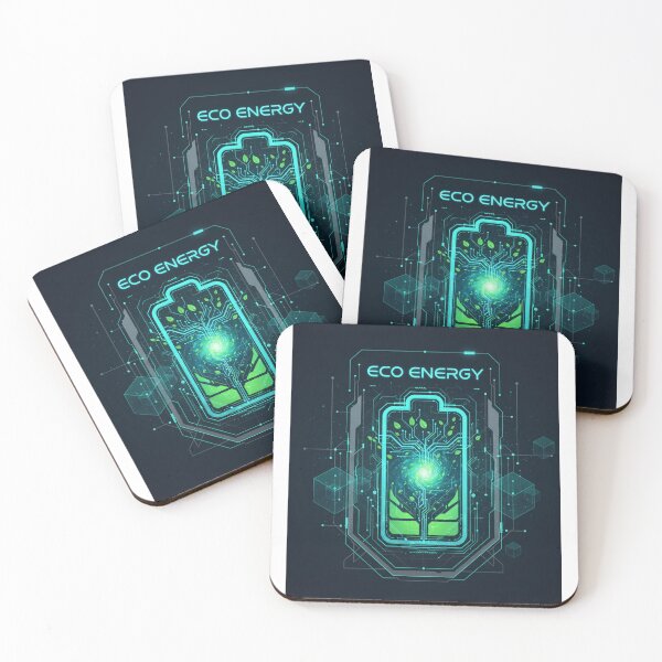 Item preview, Cutting-Edge Abstract Eco Energy Icon - Futuristic Vector Graphic Print designed and sold by Siamcatshop.