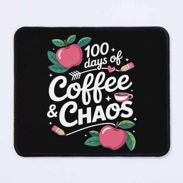 Item preview, 100 Days Of Coffee and Chaos 100th Day Coffee Lovers Teacher  designed and sold by AquaKiev.