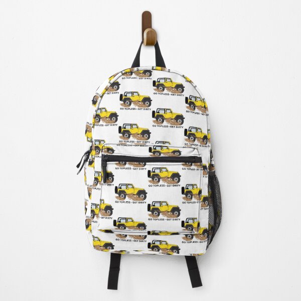 Item preview, Go Topless Get Dirty Yellow Wrangler - Right designed and sold by BlueSkyTheory.