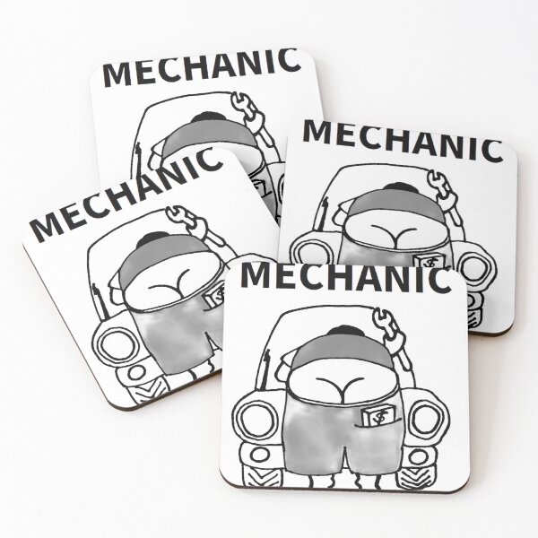 Item preview, funny transparent design: mechanic designed and sold by jameshowgelpen.