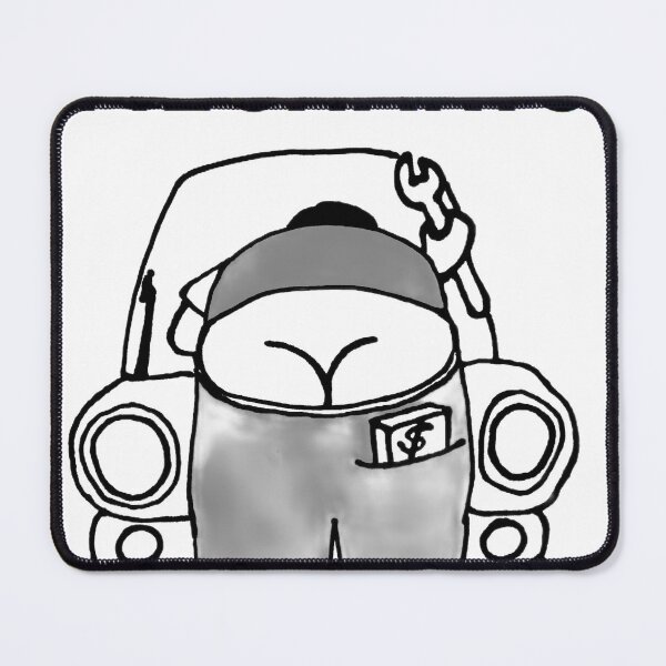 Item preview, funny transparent design: mechanic designed and sold by jameshowgelpen.