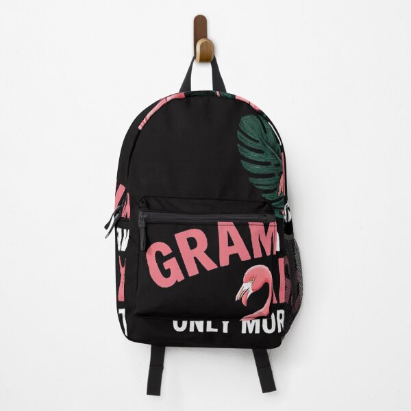 Item preview, Grammingo Like An Grandma Only Awesome Floral Flamingo Gift designed and sold by Viepenny.