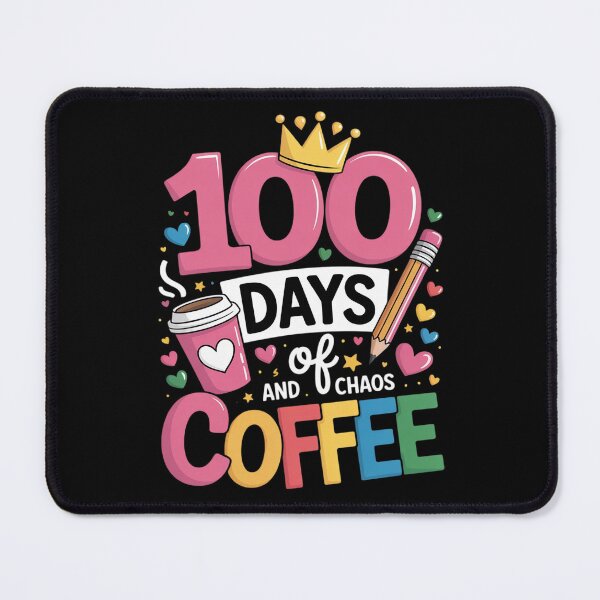 Item preview, 100 Days Of Coffee And Chaos 100th Day of School Teacher Kid 3  designed and sold by AquaKiev.