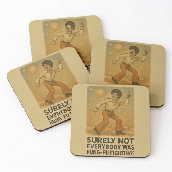 Item preview, Surely not everybody was kung-fu fighting? designed and sold by kornkobart.
