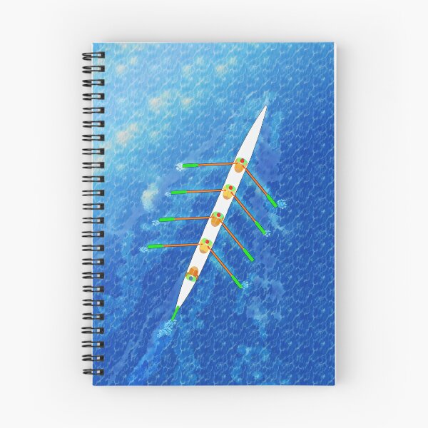 Item preview, Rowing Crew Aerial View Art designed and sold by Michael van der Hoorn.