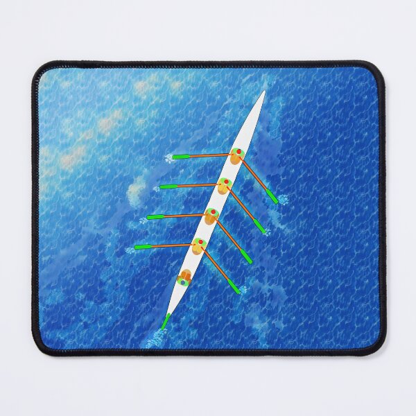 Item preview, Rowing Crew Aerial View Art designed and sold by Michael van der Hoorn.