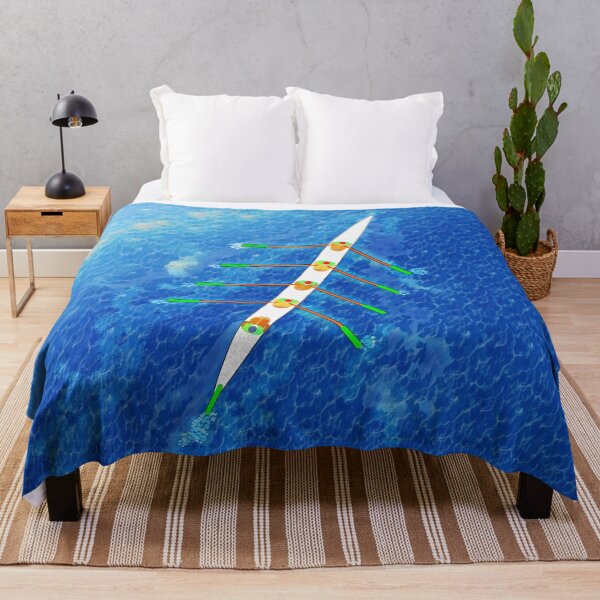 Item preview, Rowing Crew Aerial View Art designed and sold by Michael van der Hoorn.