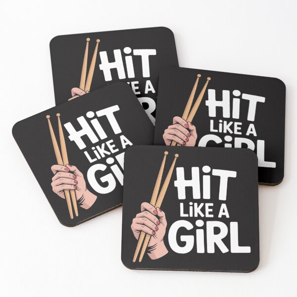 Item preview, Drummer Art For Girls Women Drumming Drum Set Drummer designed and sold by CareTopping.