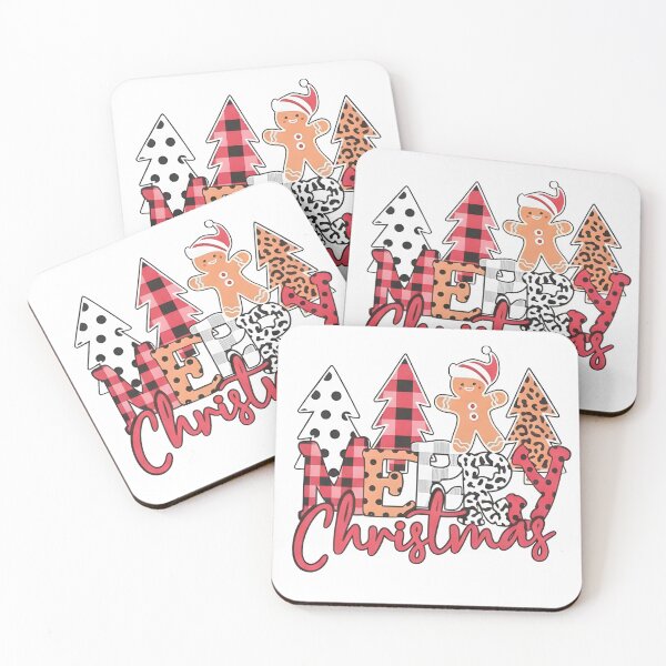 Item preview, Western Farmhouse Merry Christmas - Mismatched Patterns & Cow Print designed and sold by Whiteshadow130.