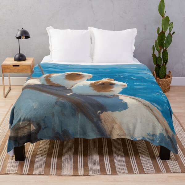 Item preview, Guinea Pig Painting on a Sailboat Journey designed and sold by CuongArtLab.