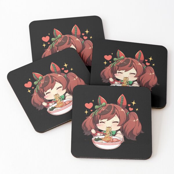 Item preview, Nice Nature Uma Musume Anime Kawaii Ramen Chibi Heartwarming Cheerful Noodle Moment designed and sold by Raslbazola.
