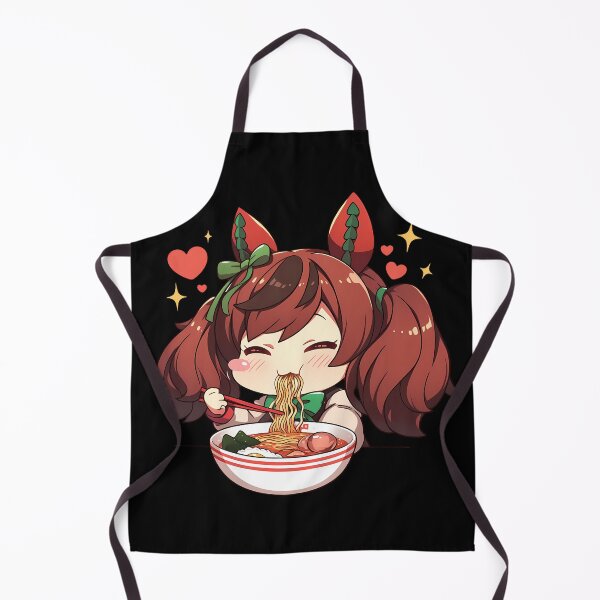 Item preview, Nice Nature Uma Musume Anime Kawaii Ramen Chibi Heartwarming Cheerful Noodle Moment designed and sold by Raslbazola.