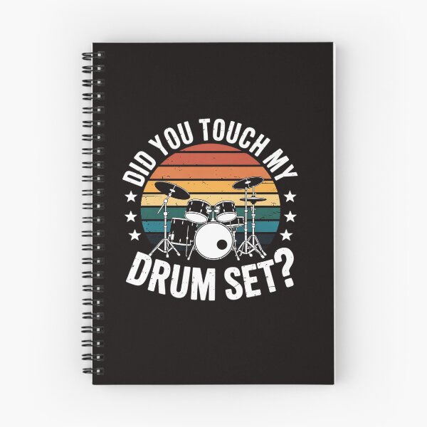 Item preview, Did You Touch My Drumset Drumming Drums Rock Music Gifts designed and sold by LapFemile.