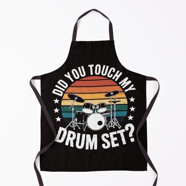 Item preview, Did You Touch My Drumset Drumming Drums Rock Music Gifts designed and sold by LapFemile.