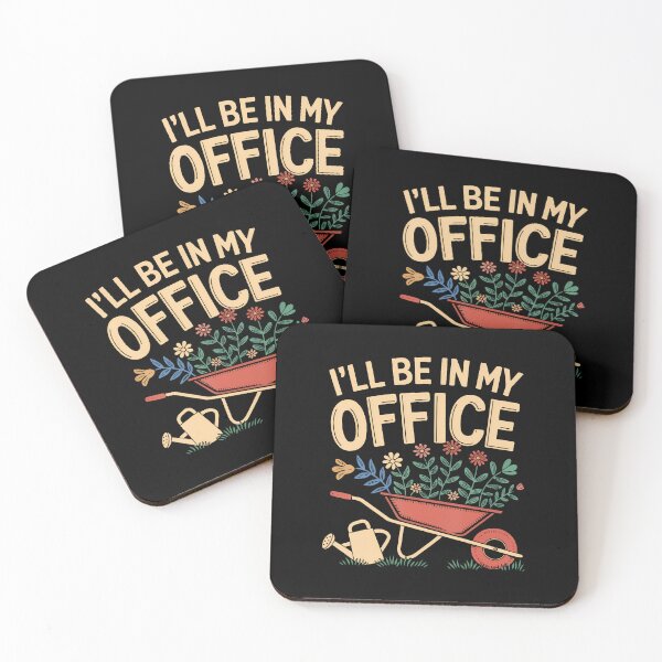 Item preview, I'Ll Be In My Office Gardening Funny Garden Gardener designed and sold by DonnieJennie.