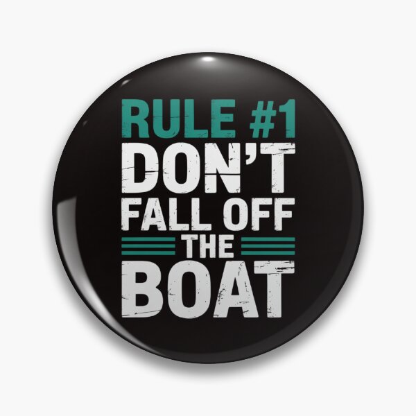 Item preview, Cruise - Rule #1 Don't Fall Off The Boat designed and sold by LapFemile.