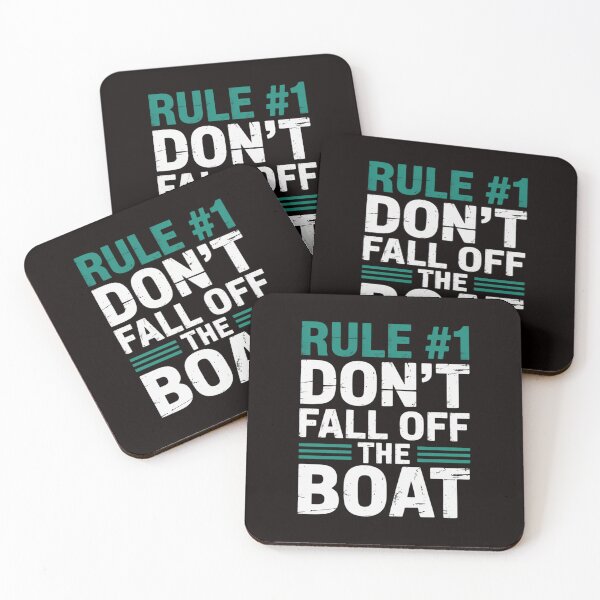 Item preview, Cruise - Rule #1 Don't Fall Off The Boat designed and sold by LapFemile.