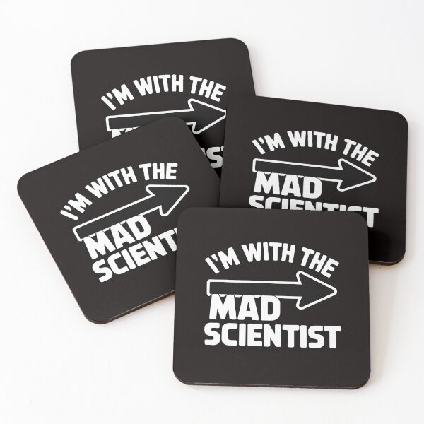Item preview, Couples Halloween I'm With The Mad Scientist designed and sold by LapFemile.