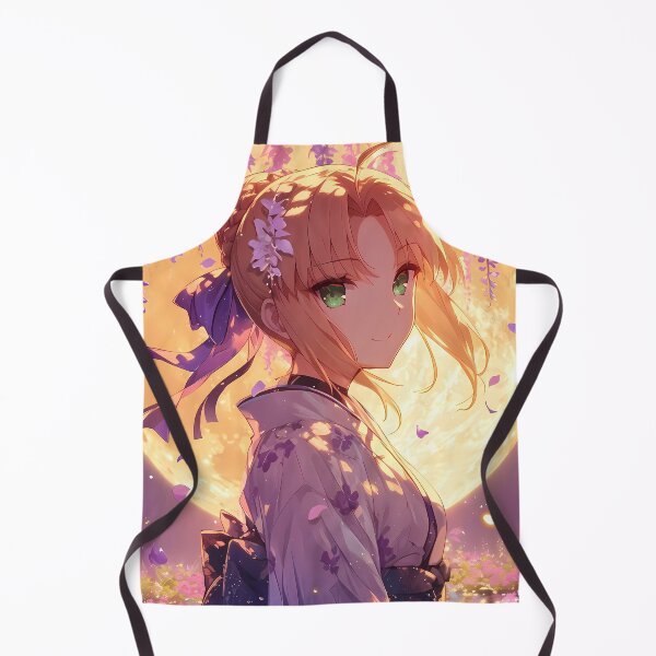 Item preview, Wisteria Moon Blossom Elegance Saber Bride Fate Grand Order Anime Girl Fantasy designed and sold by Raslbazola.