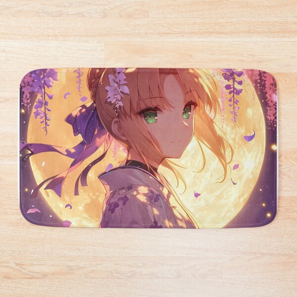Item preview, Wisteria Moon Blossom Elegance Saber Bride Fate Grand Order Anime Girl Fantasy designed and sold by Raslbazola.