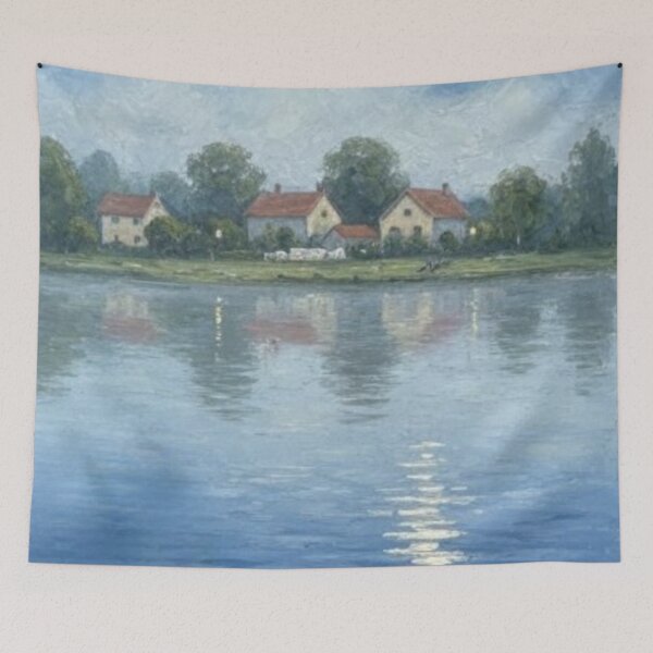 Item preview, Where the Hamlet Sleeps designed and sold by AJSRPrints.