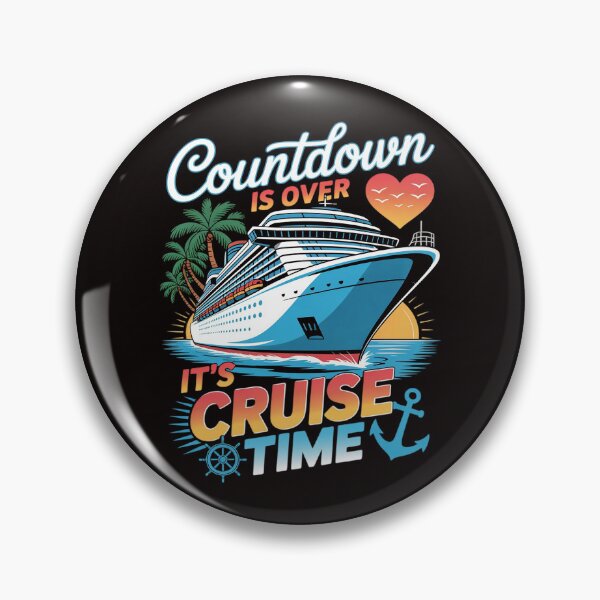 Item preview, Countdown Is Over It's Cruise Time Men Women Cruise Ship designed and sold by LapFemile.