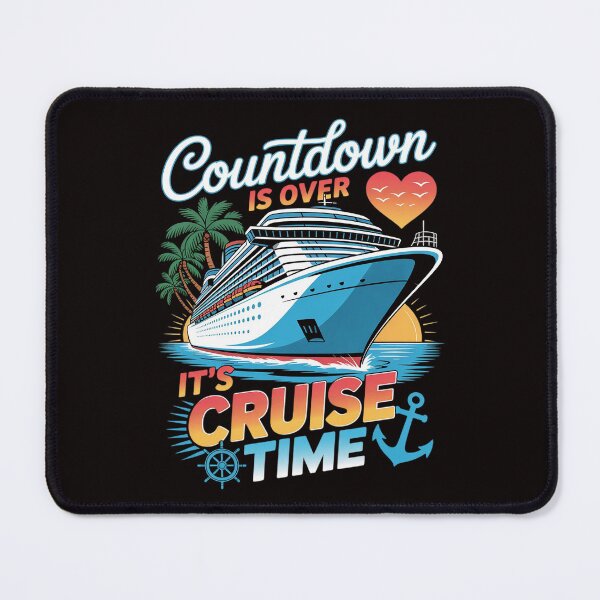 Item preview, Countdown Is Over It's Cruise Time Men Women Cruise Ship designed and sold by LapFemile.