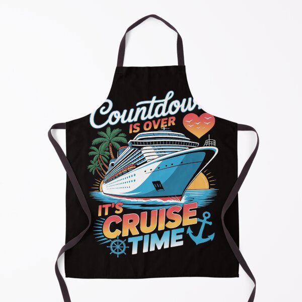 Item preview, Countdown Is Over It's Cruise Time Men Women Cruise Ship designed and sold by LapFemile.
