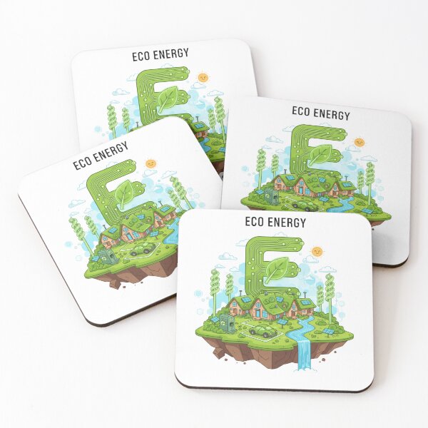 Item preview, Original Think Green Vector Icon - Unique Eco Energy Concept Transparent PNG designed and sold by Siamcatshop.