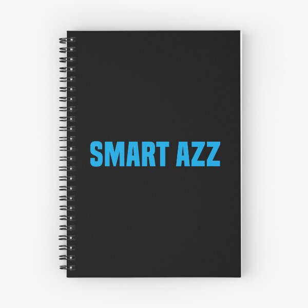 Item preview, Smart Azz, Blue Funny Quotes Typography  designed and sold by Memes N Lore .