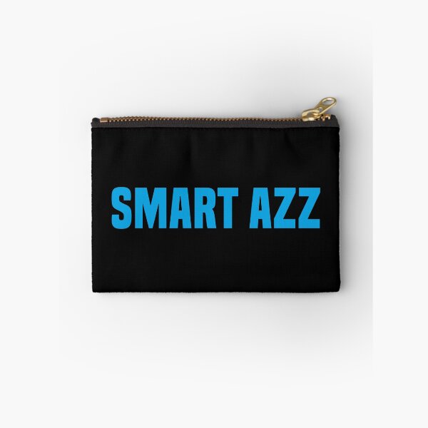 Item preview, Smart Azz, Blue Funny Quotes Typography  designed and sold by Memes N Lore .
