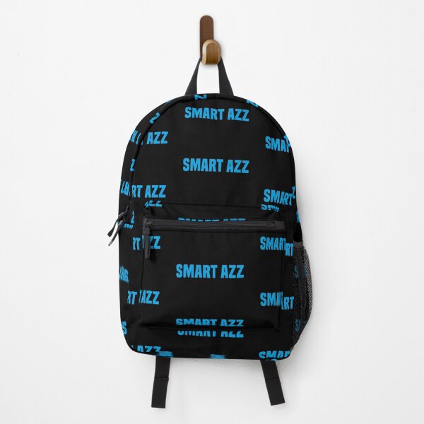 Item preview, Smart Azz, Blue Funny Quotes Typography designed and sold by Memes N Lore .