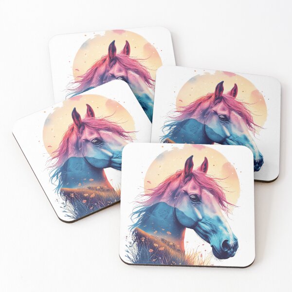 Item preview, lone wild horse designed and sold by aliraweb.