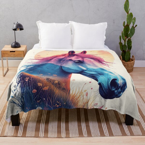 Item preview, lone wild horse designed and sold by aliraweb.