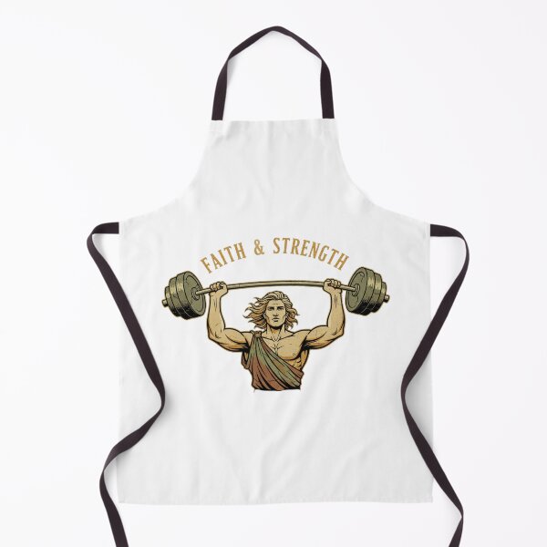 Item preview, Heroic Faith & Strength New Year Fitness Mythology Art designed and sold by chattsuede.