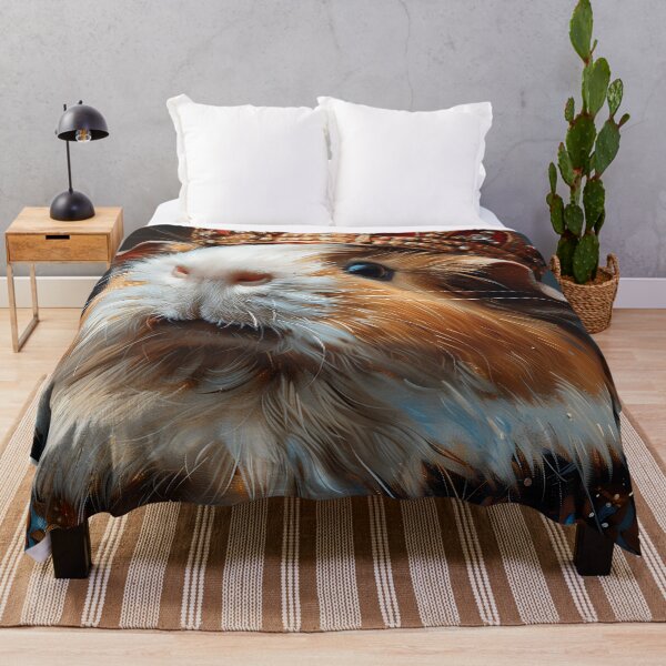 Item preview, Guinea Pig Painting in Royal Crown and Robe designed and sold by CuongArtLab.