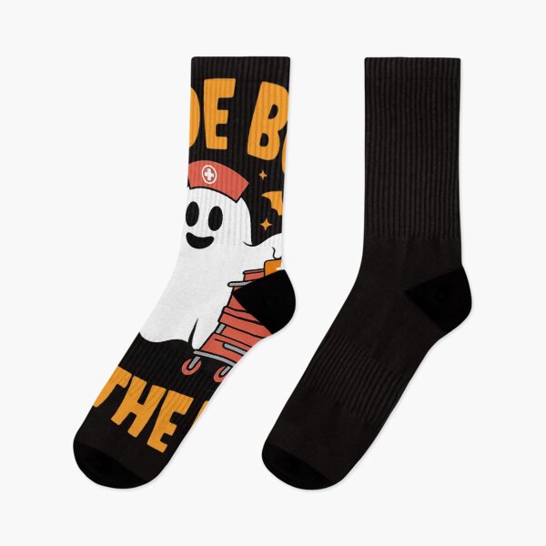 Item preview, Code Boo In The ER ICU Nurses Boo-jee Ghost Halloween designed and sold by LapFemile.