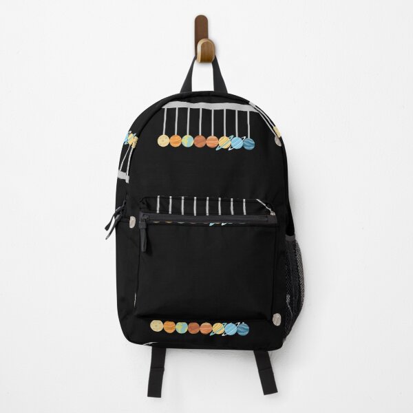 Item preview, Funny Nerdy Planets Newton's Cradle Physicist Science Teacher designed and sold by MathWare MathClips.