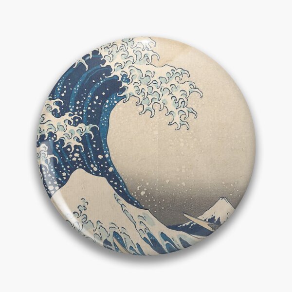 Item preview, The Great Wave by Katsushika Hokusai designed and sold by AnimaliaStar.
