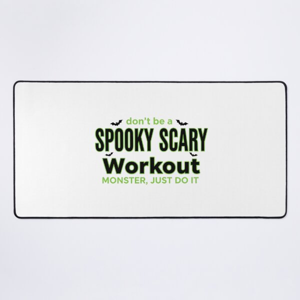 Item preview, Funny Spooky Workout Monster Halloween Gym Motivation Quote designed and sold by chattsuede.