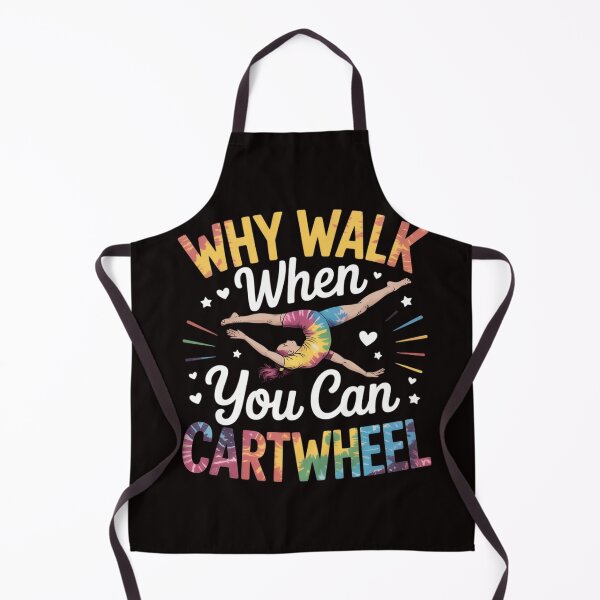 Item preview, Cartwheel Gymnast Girl Tie Dye Gymnastic Girl Tumbling designed and sold by LapFemile.