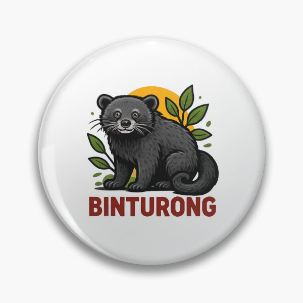 Item preview, Bold Graphic Binturong Illustration designed and sold by PopPizzazz.