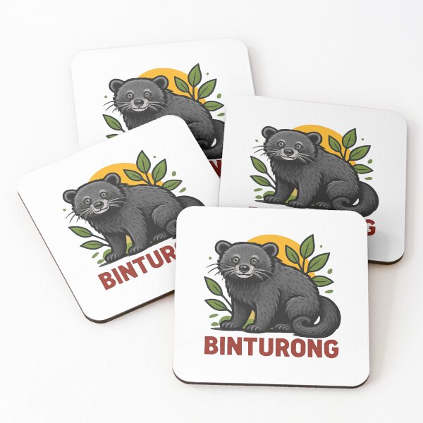 Item preview, Bold Graphic Binturong Illustration designed and sold by PopPizzazz.