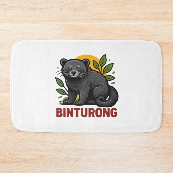 Item preview, Bold Graphic Binturong Illustration designed and sold by PopPizzazz.