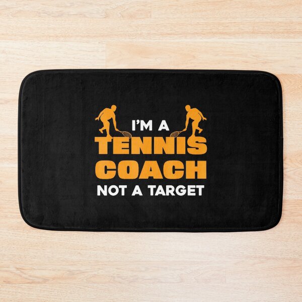 Item preview, I'M A Tennis Coach Not A Target Funny designed and sold by FlorenceNorma.