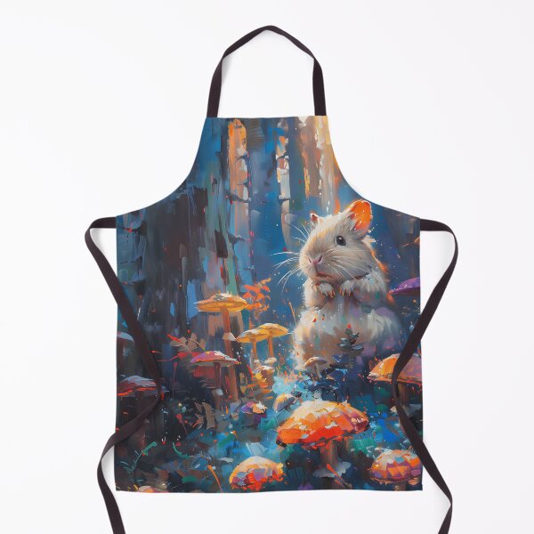 Item preview, Guinea Pig Painting in a Magical Mushroom Forest designed and sold by CuongArtLab.