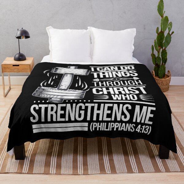 Item preview, Jesus Gym I Can Do All Things Through Christ Inspirational designed and sold by FlorenceNorma.