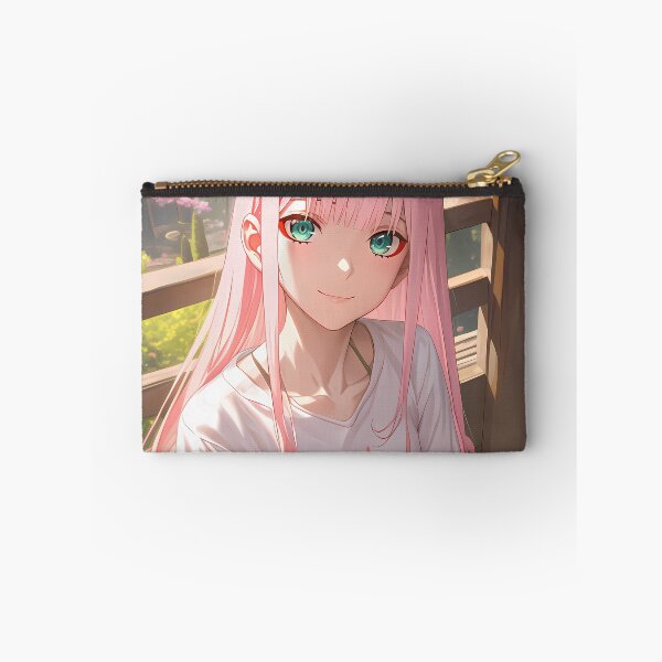 Item preview, Zero Two Darling Franxx Sakura Blossom Japan Anime Girl Spring Pastel Mood designed and sold by Raslbazola.