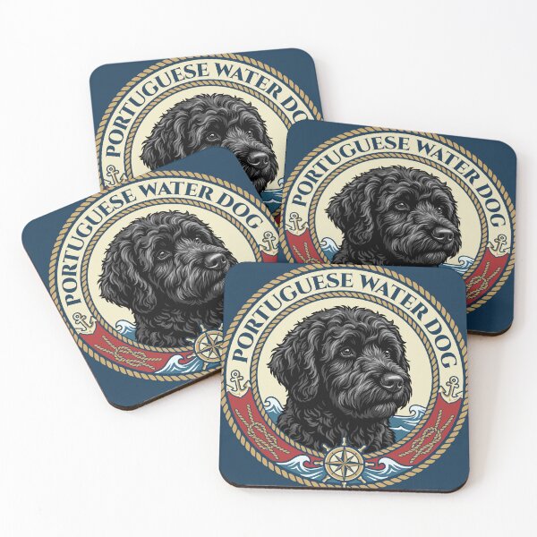 Item preview, Portuguese Water Dog - Portie designed and sold by k9printart.