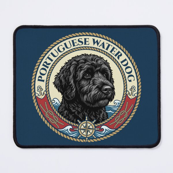 Item preview, Portuguese Water Dog - Portie designed and sold by k9printart.